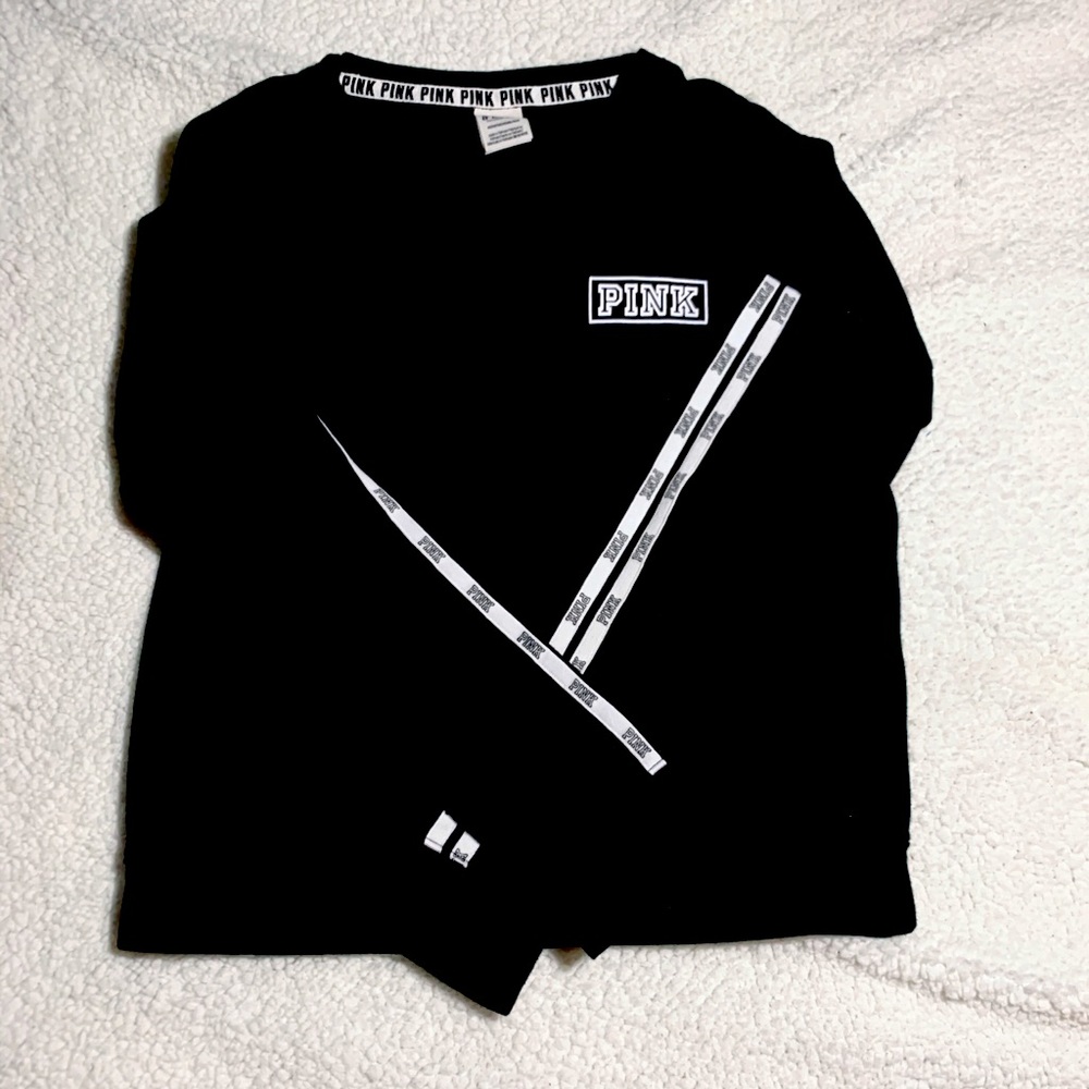 Black crew neck